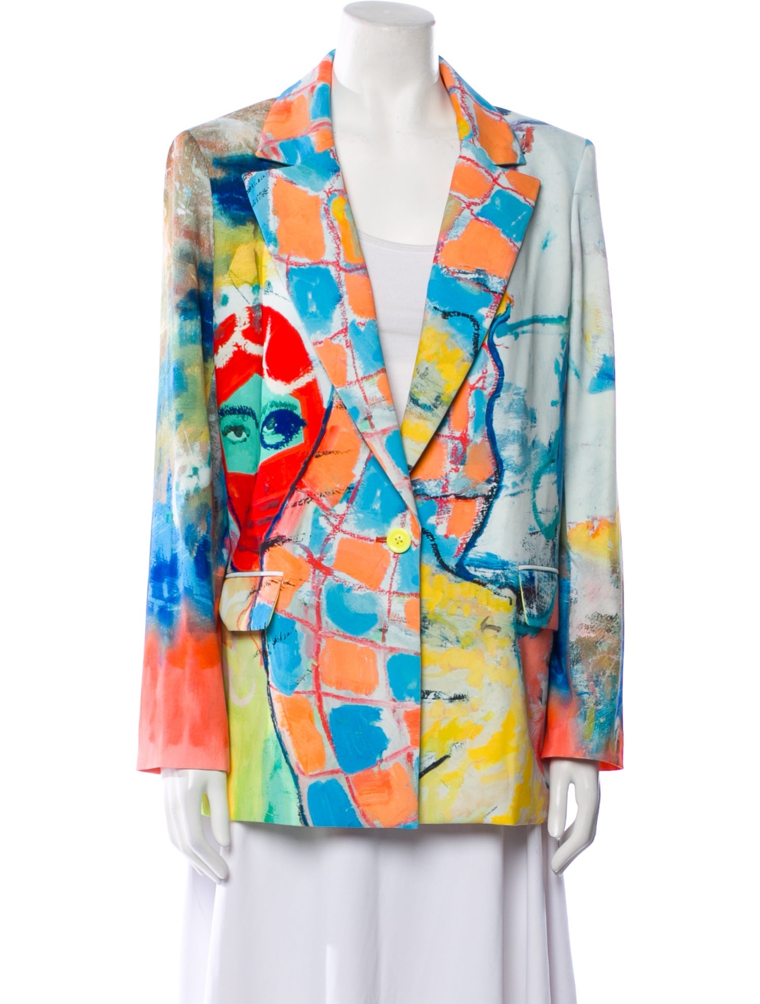 Alice + Olivia Floral Print Blazer