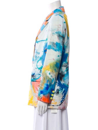 Alice + Olivia Floral Print Blazer