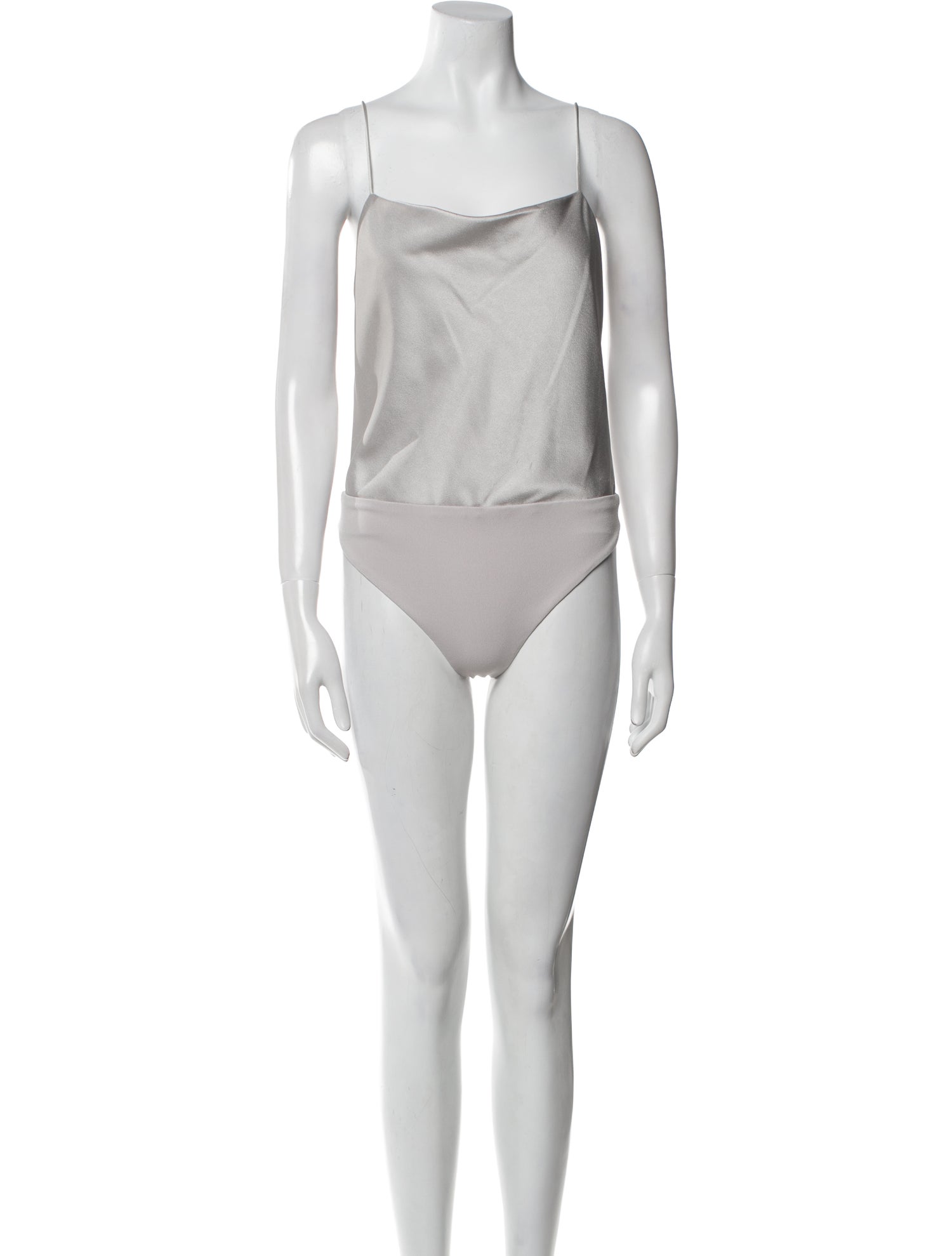 Alice + Olivia Square Neckline Sleeveless Bodysuit