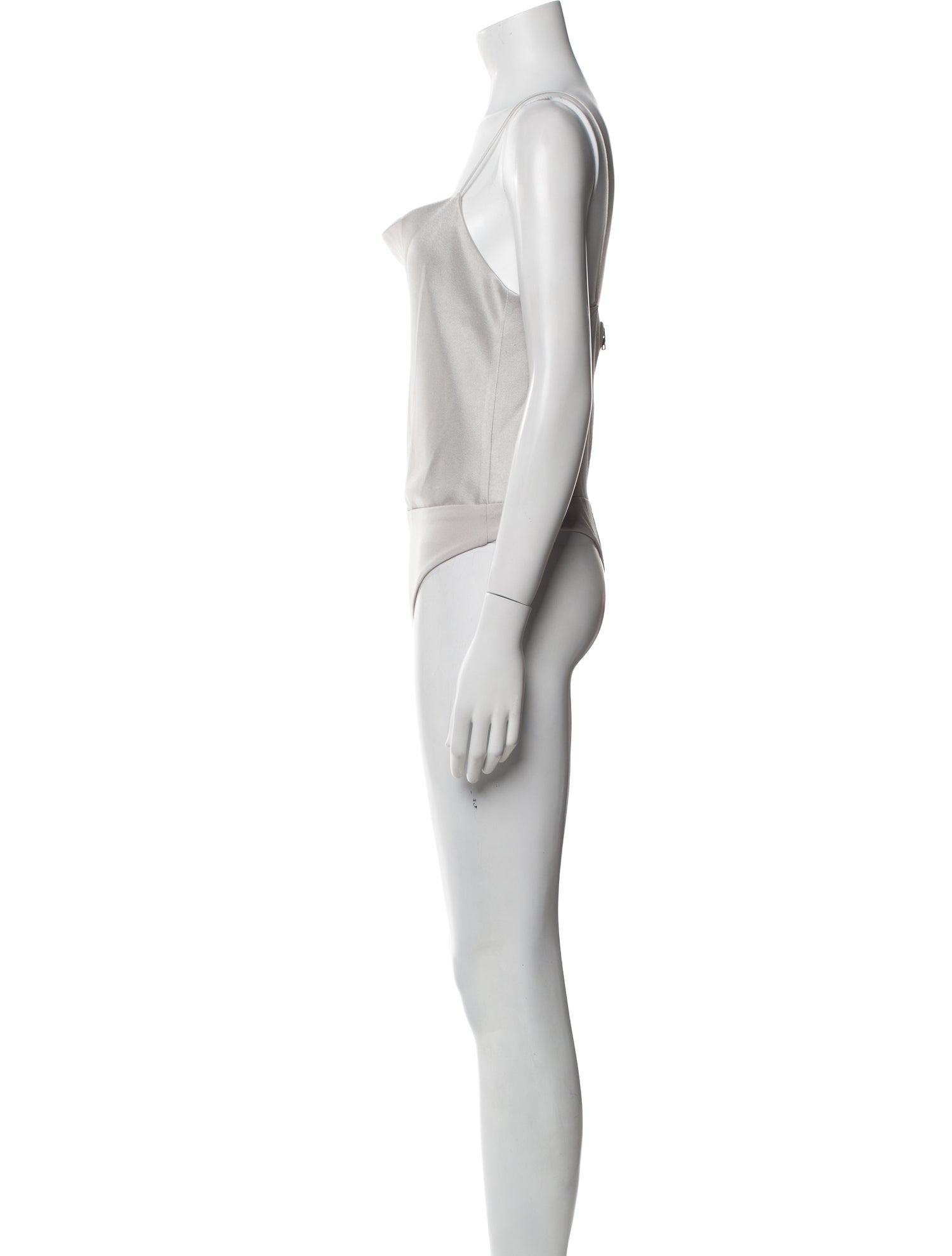 Alice + Olivia Square Neckline Sleeveless Bodysuit