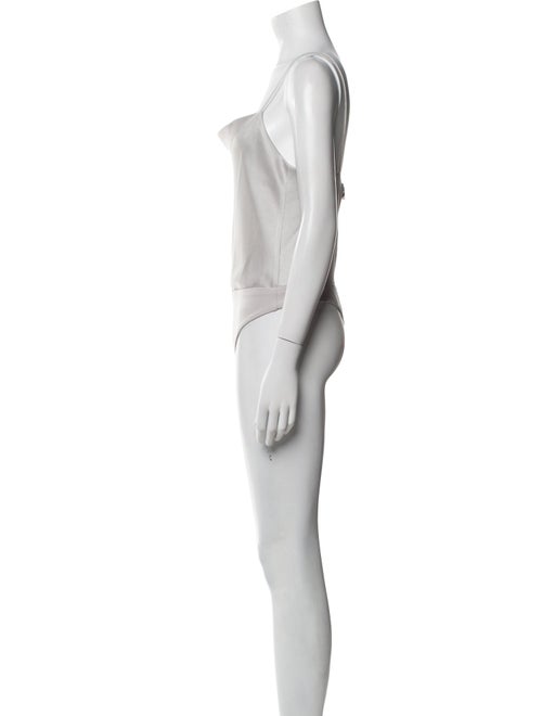 Alice + Olivia Square Neckline Sleeveless Bodysuit