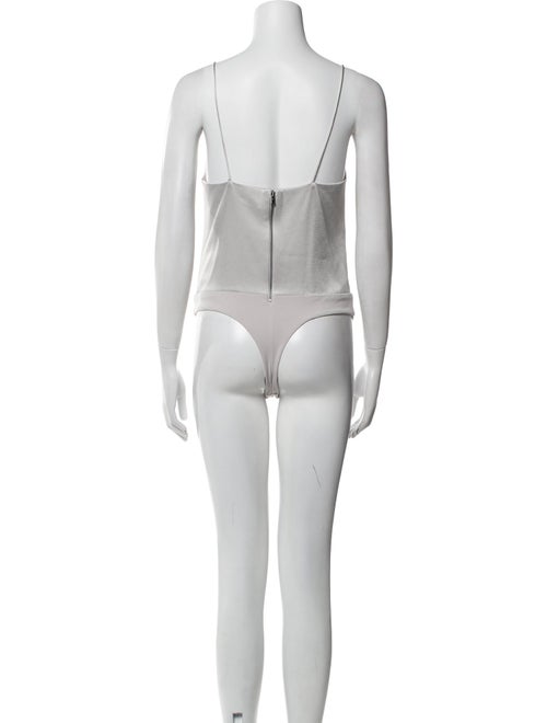 Alice + Olivia Square Neckline Sleeveless Bodysuit