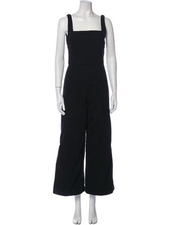 Alice + Olivia Square Neckline Jumpsuit