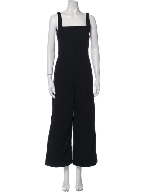 Alice + Olivia Square Neckline Jumpsuit