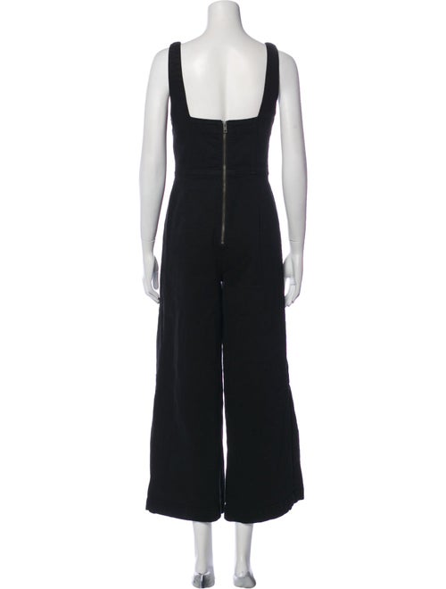 Alice + Olivia Square Neckline Jumpsuit