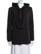 Alice + Olivia Plaid Print Blazer