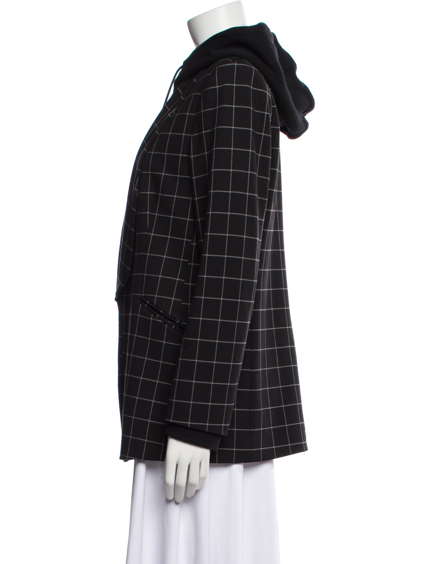 Alice + Olivia Plaid Print Blazer