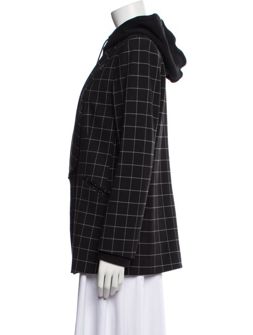 Alice + Olivia Plaid Print Blazer