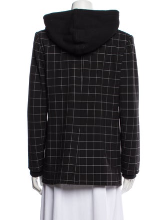 Alice + Olivia Plaid Print Blazer