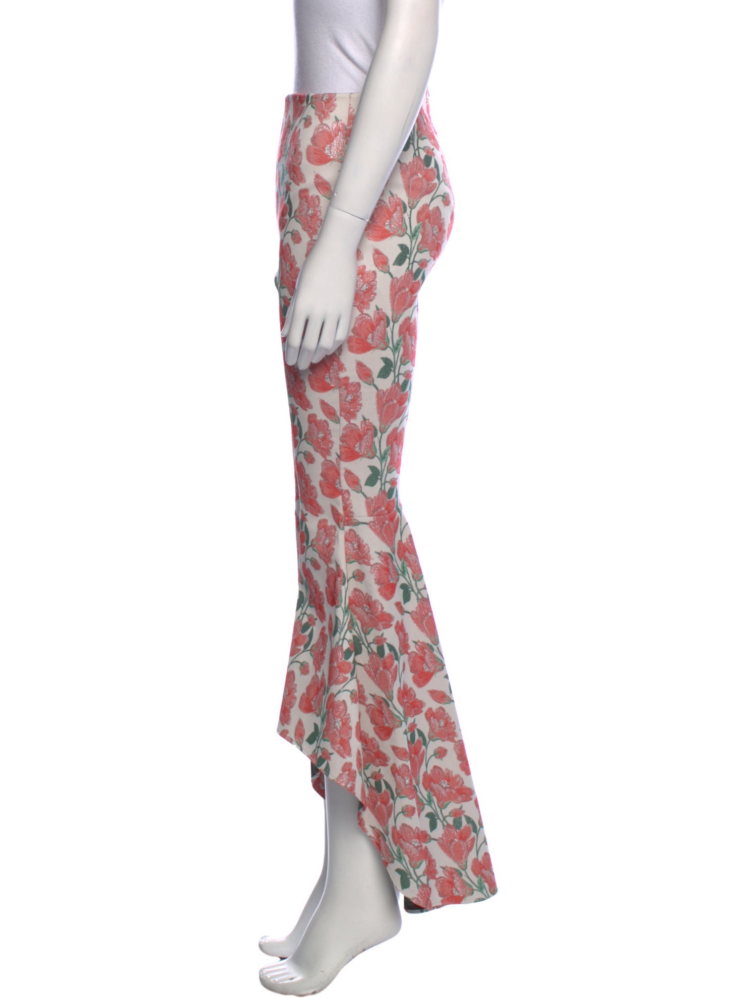 Alice + Olivia Floral Print Wide Leg Pants