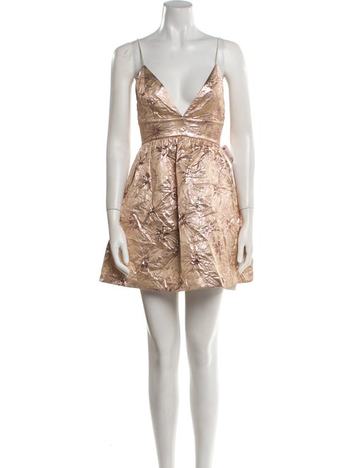 Alice + Olivia Printed Mini Dress