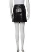 Alice + Olivia Faux Leather Mini Skirt