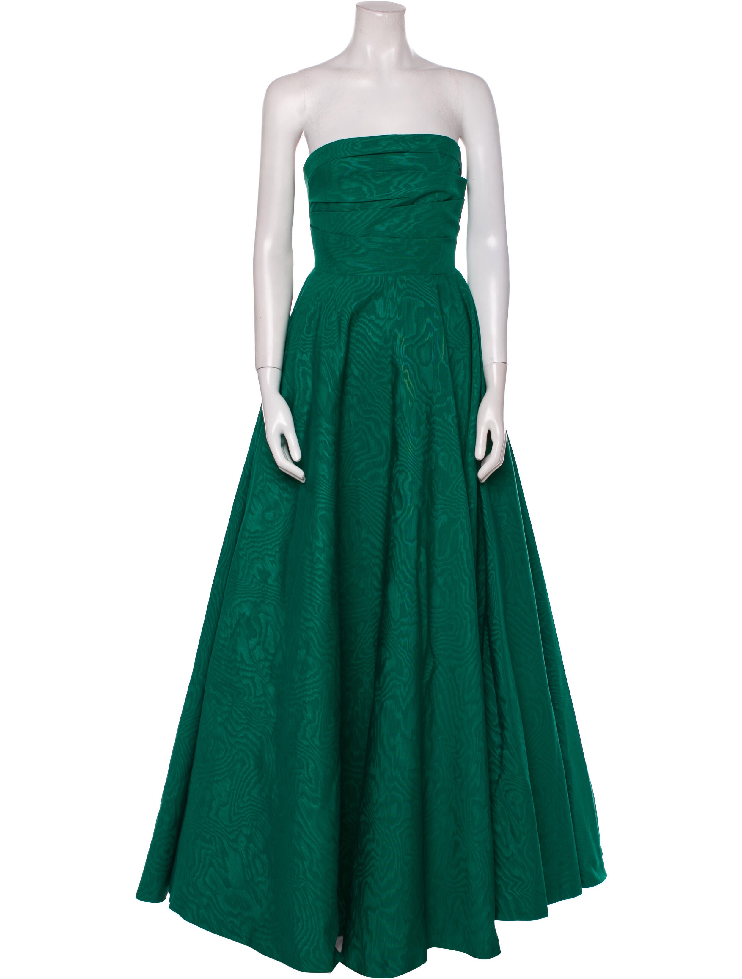Alice + Olivia Strapless Long Dress