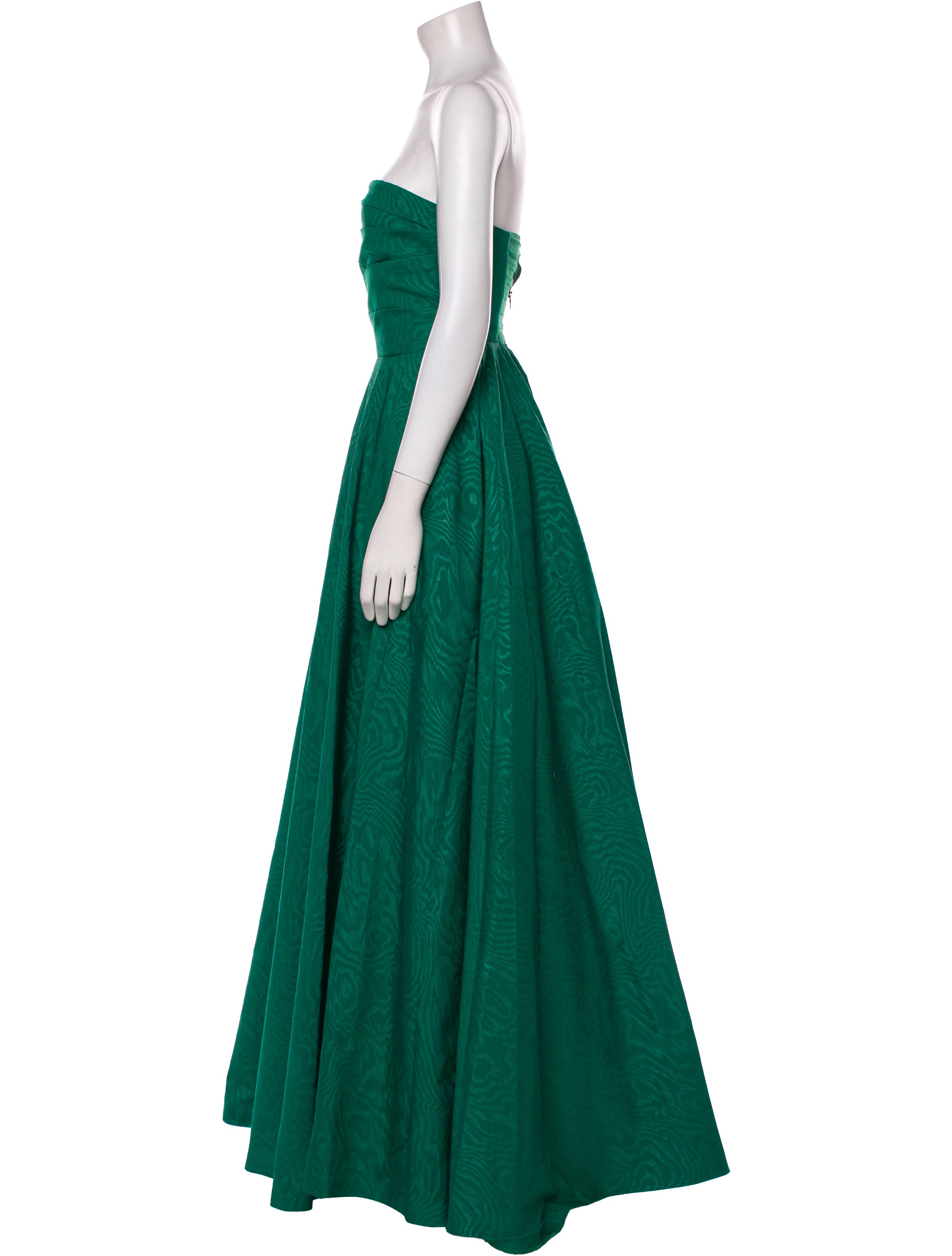 Alice + Olivia Strapless Long Dress