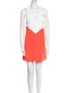 Alice + Olivia Square Neckline Mini Dress