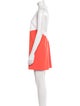 Alice + Olivia Square Neckline Mini Dress