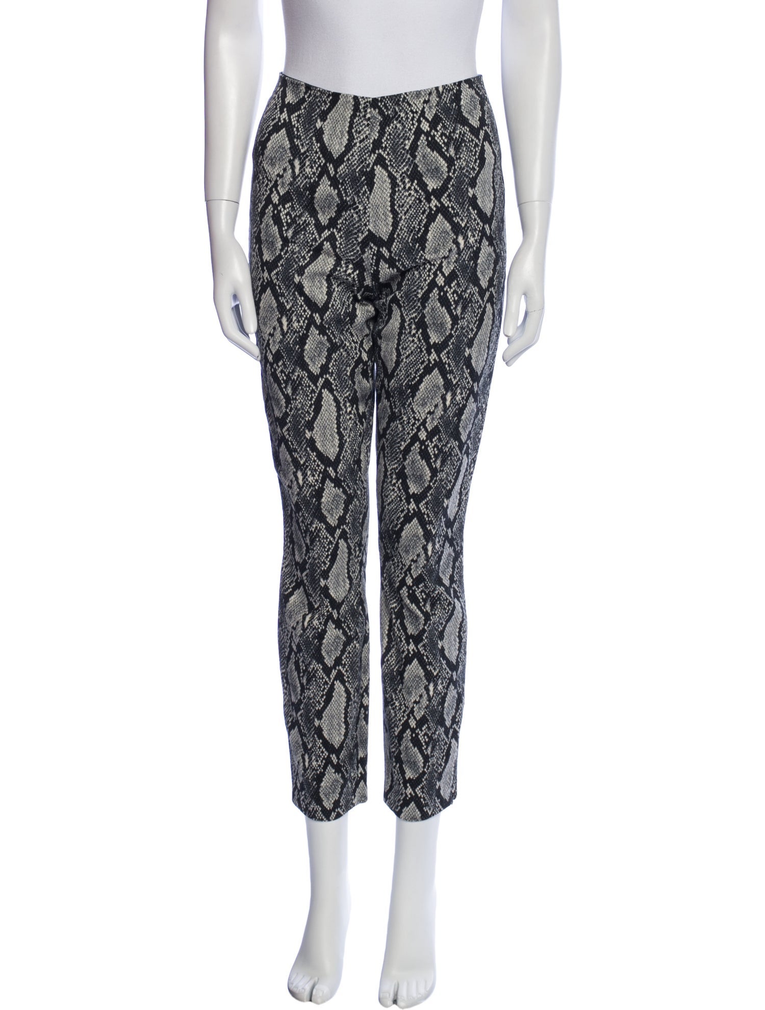 Alice + Olivia Animal Print Skinny Leg Pants