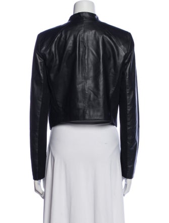 Alice + Olivia Leather Biker Jacket