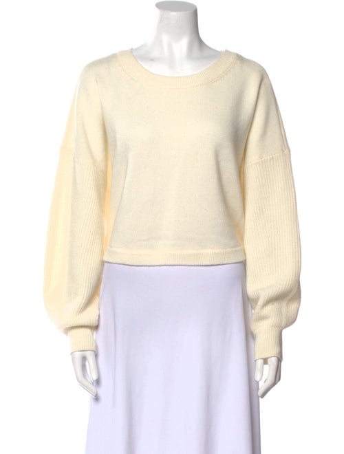 Alice + Olivia Wool Scoop Neck Sweater