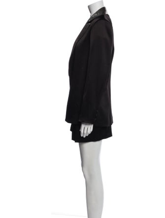 Alice + Olivia Pleated Accents Short Set