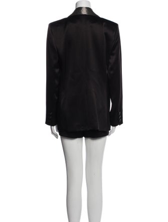 Alice + Olivia Pleated Accents Short Set