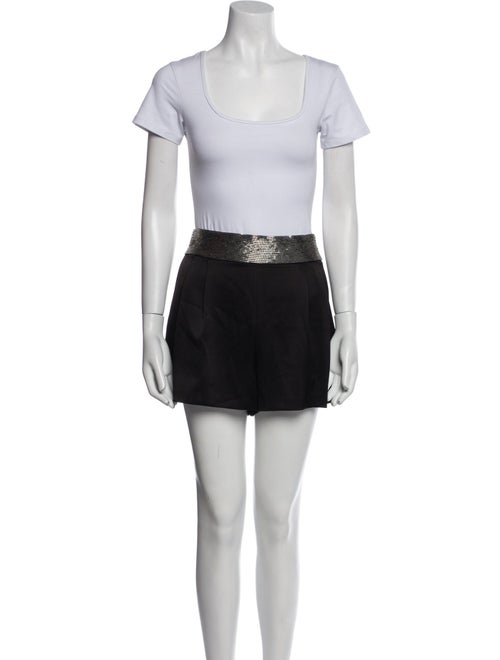 Alice + Olivia Pleated Accents Short Set