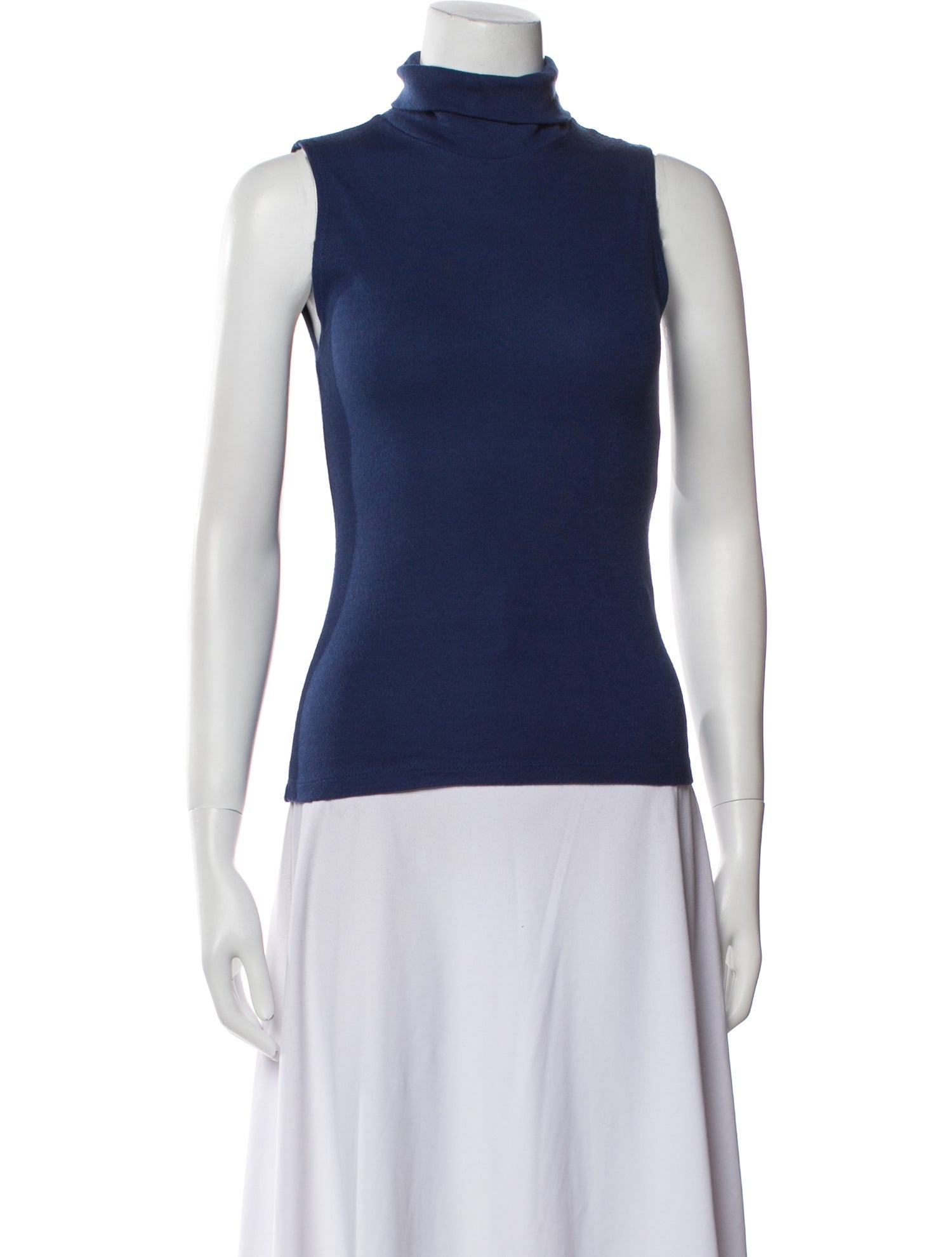 Alice + Olivia Turtleneck Sleeveless Top