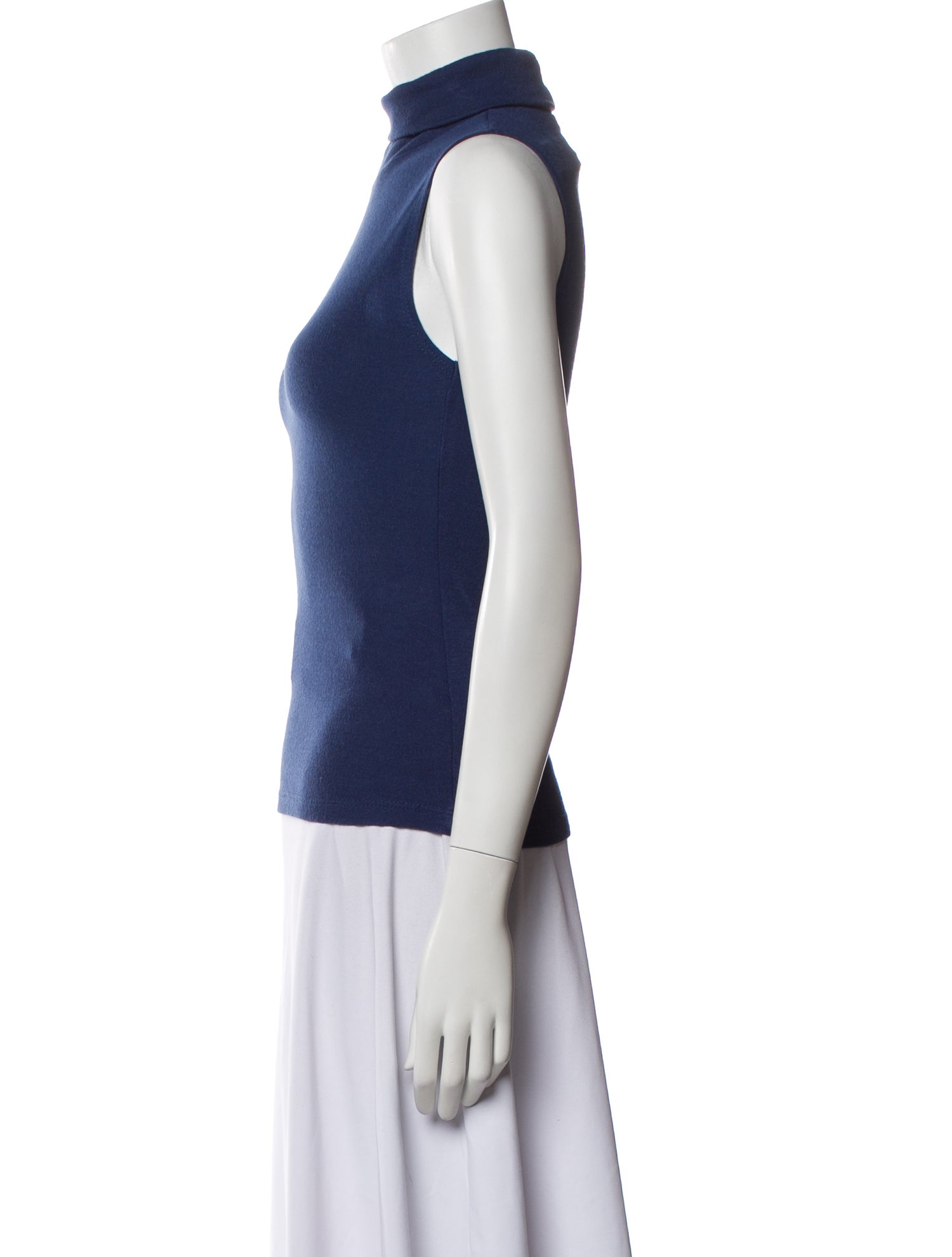 Alice + Olivia Turtleneck Sleeveless Top