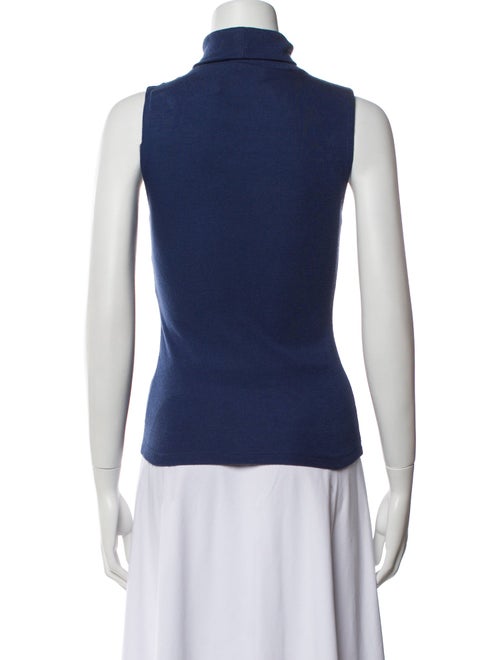 Alice + Olivia Turtleneck Sleeveless Top