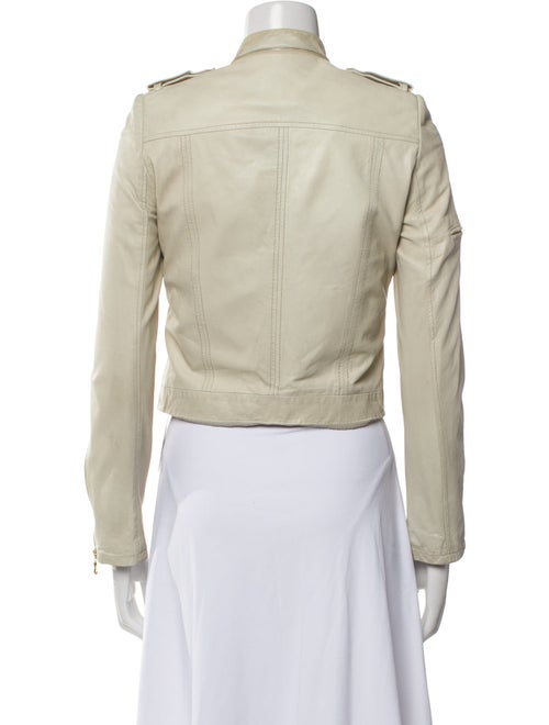 Alice + Olivia Leather Biker Jacket