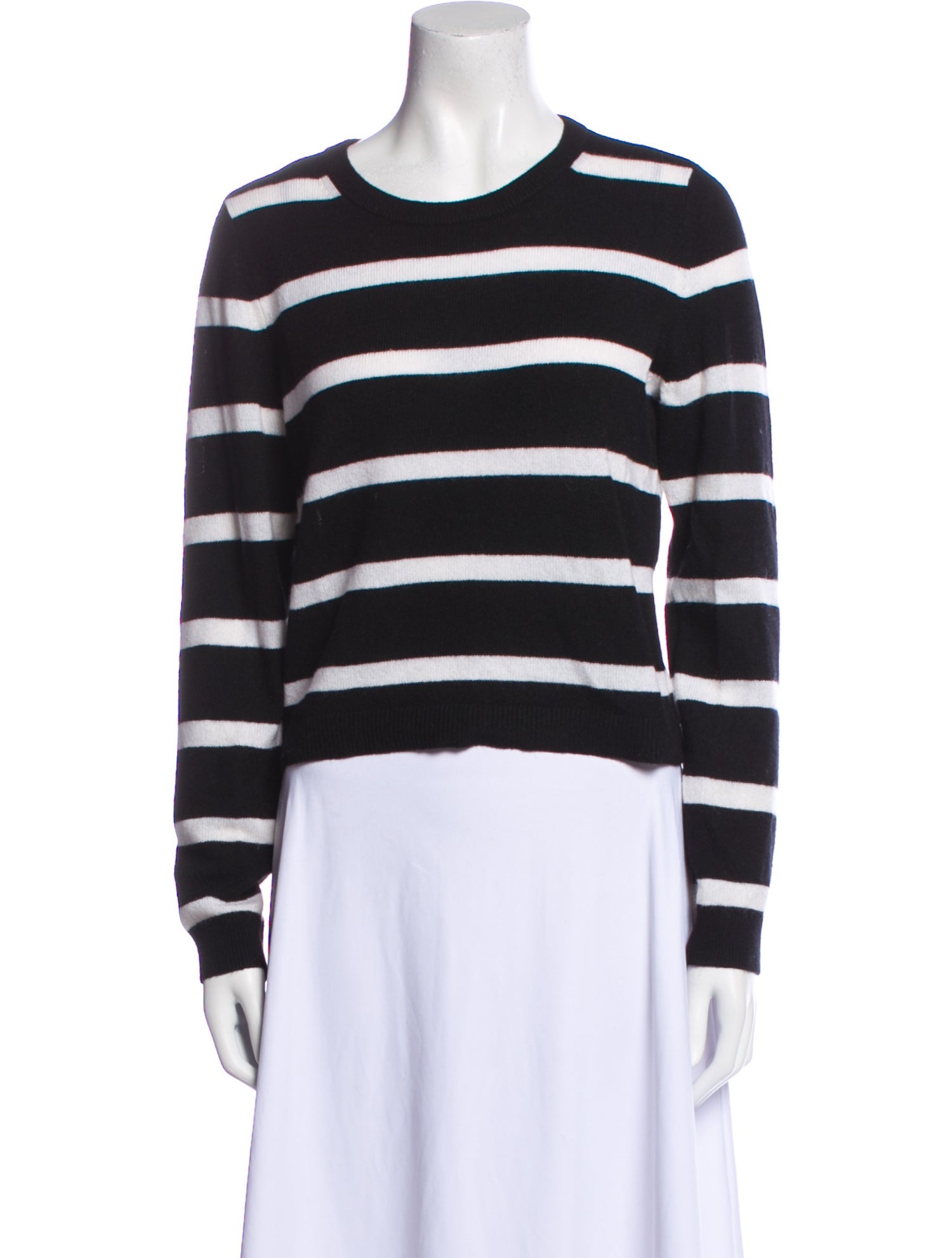 Alice + Olivia Cashmere Striped Sweater