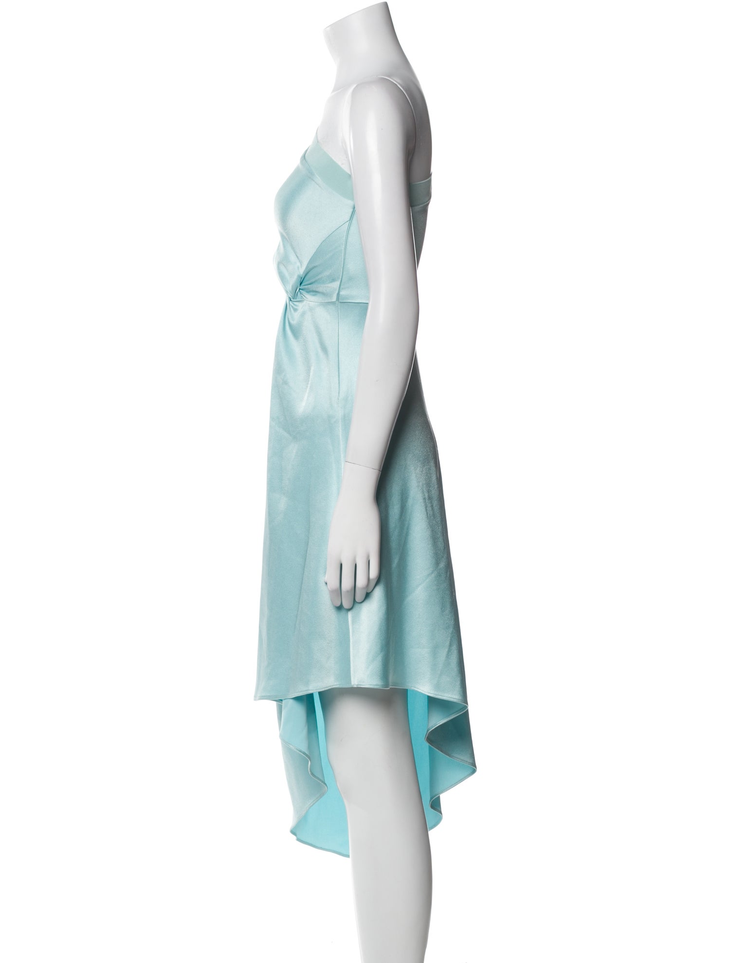 Alice + Olivia One-Shoulder Midi Length Dress