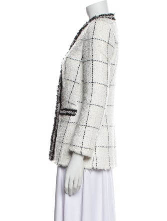 Alice + Olivia Tweed Pattern Jacket