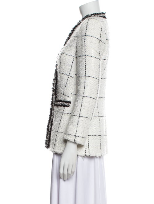 Alice + Olivia Tweed Pattern Jacket