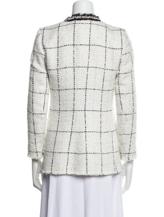 Alice + Olivia Tweed Pattern Jacket