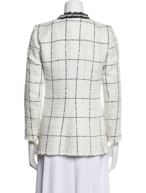 Alice + Olivia Tweed Pattern Jacket