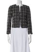 Alice + Olivia Tweed Pattern Jacket