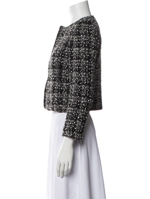 Alice + Olivia Tweed Pattern Jacket