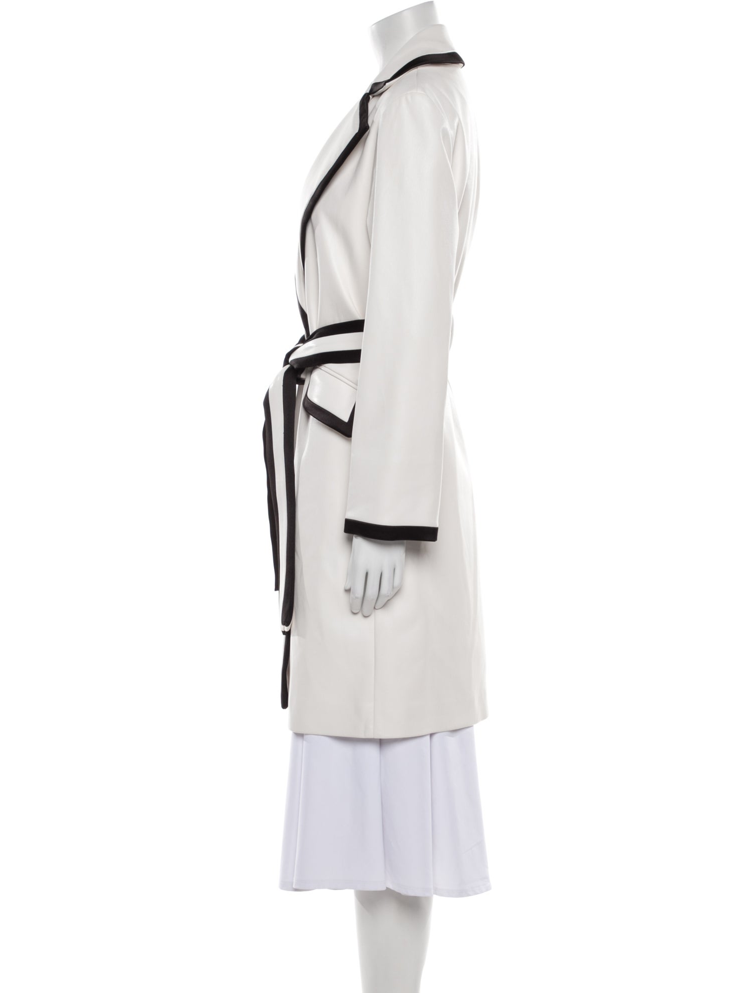 Alice + Olivia Faux Leather Coat