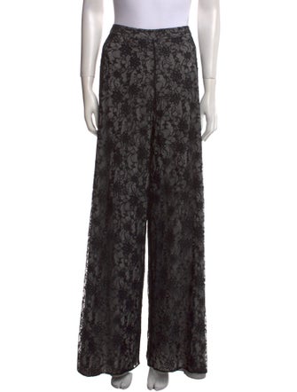 Alice + Olivia Nylon Wide Leg Pants