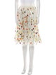 Alice + Olivia Floral Print Knee-Length Skirt