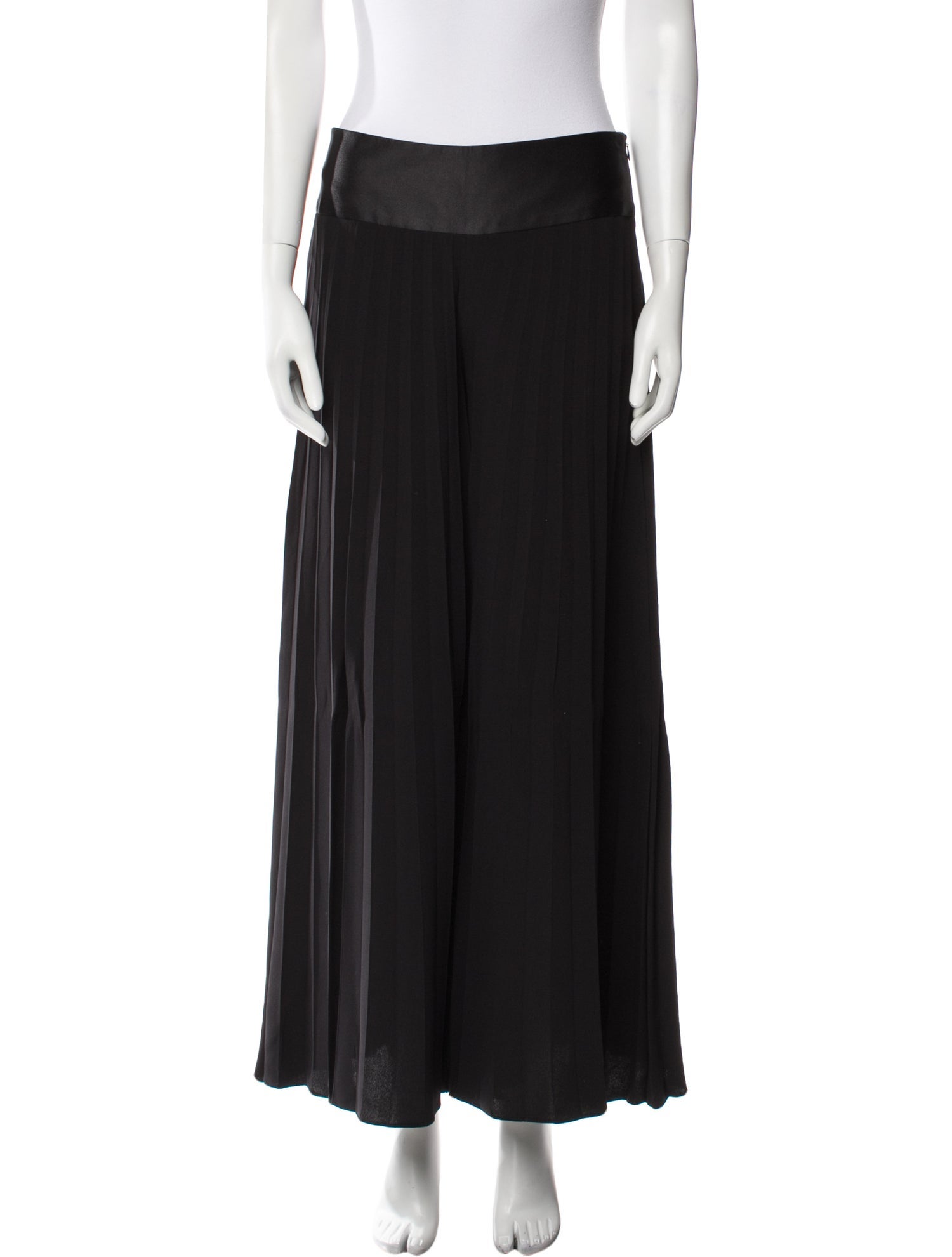 Alice + Olivia Silk Wide Leg Pants