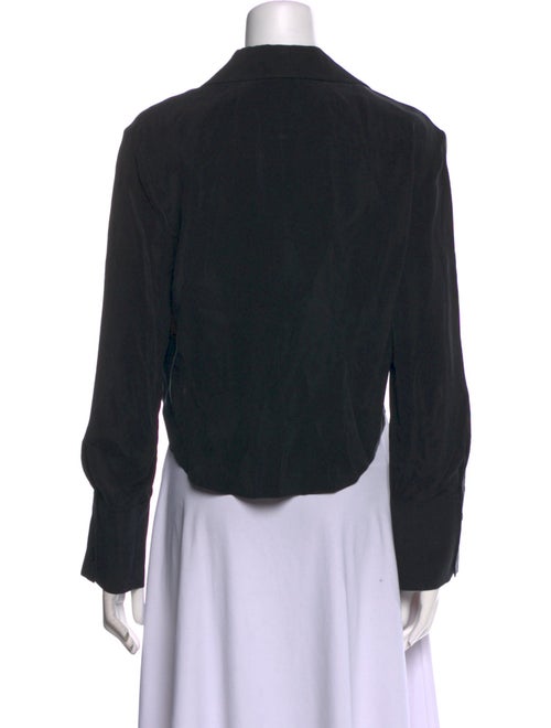 Alice + Olivia Long Sleeve Crop Top