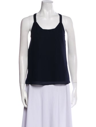 Alice + Olivia Scoop Neck Sleeveless Top