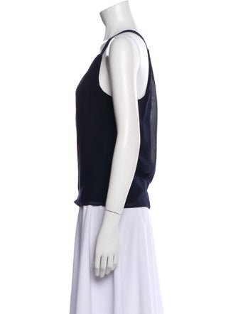 Alice + Olivia Scoop Neck Sleeveless Top