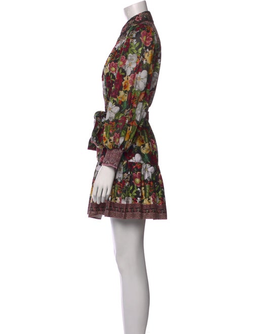 Alice + Olivia Floral Print Mini Dress