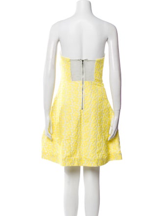 Alice + Olivia Floral Print Mini Dress