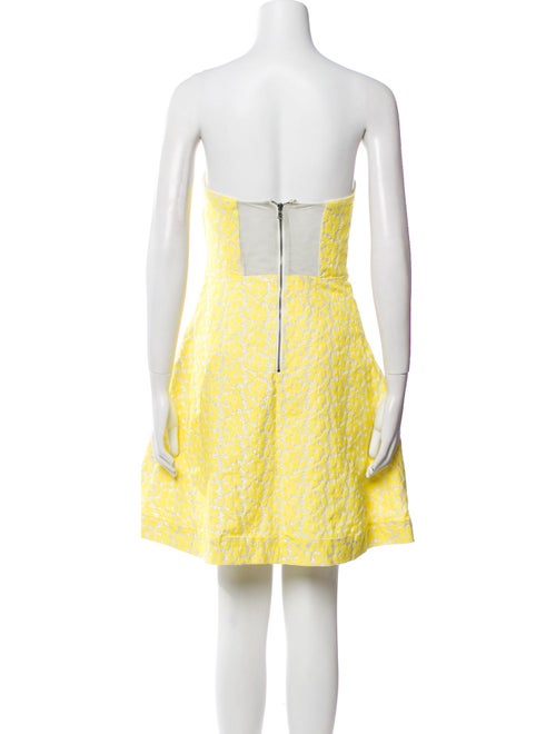 Alice + Olivia Floral Print Mini Dress