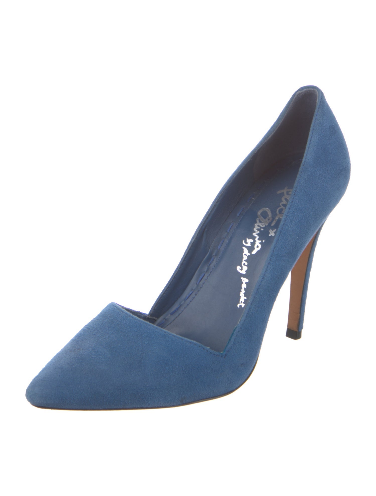 Alice + Olivia Suede Pumps