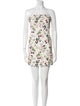 Alice + Olivia Floral Print Mini Dress